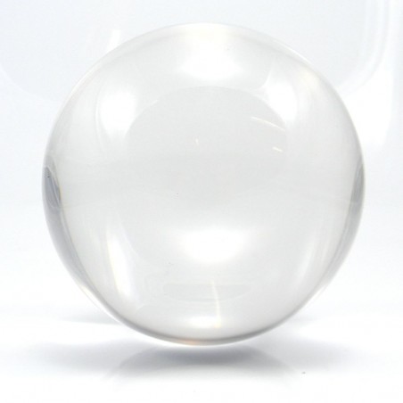 Pelota Acrílico 120mm Transparente