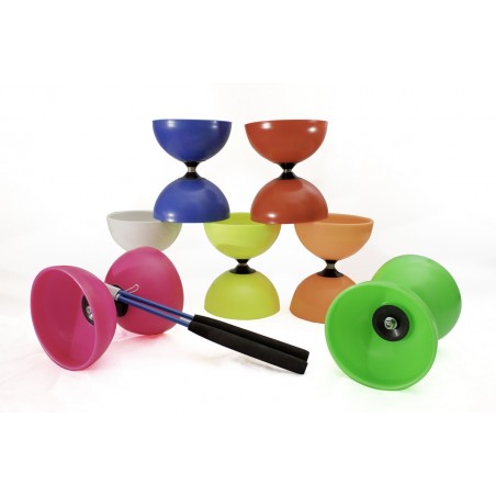 Diabolo Giro Cabeza de Martillo + baquetas fibra de vidrio